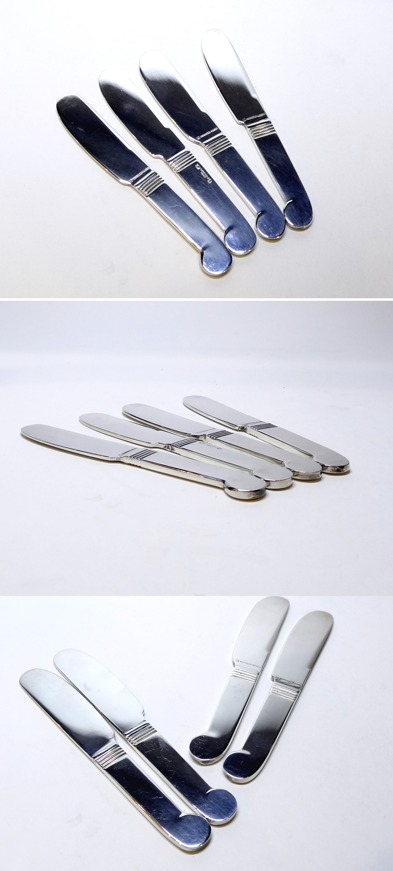 U*a様 希少 クリストフル アールデコ バターナイフ 6点 紙箱入り 希少