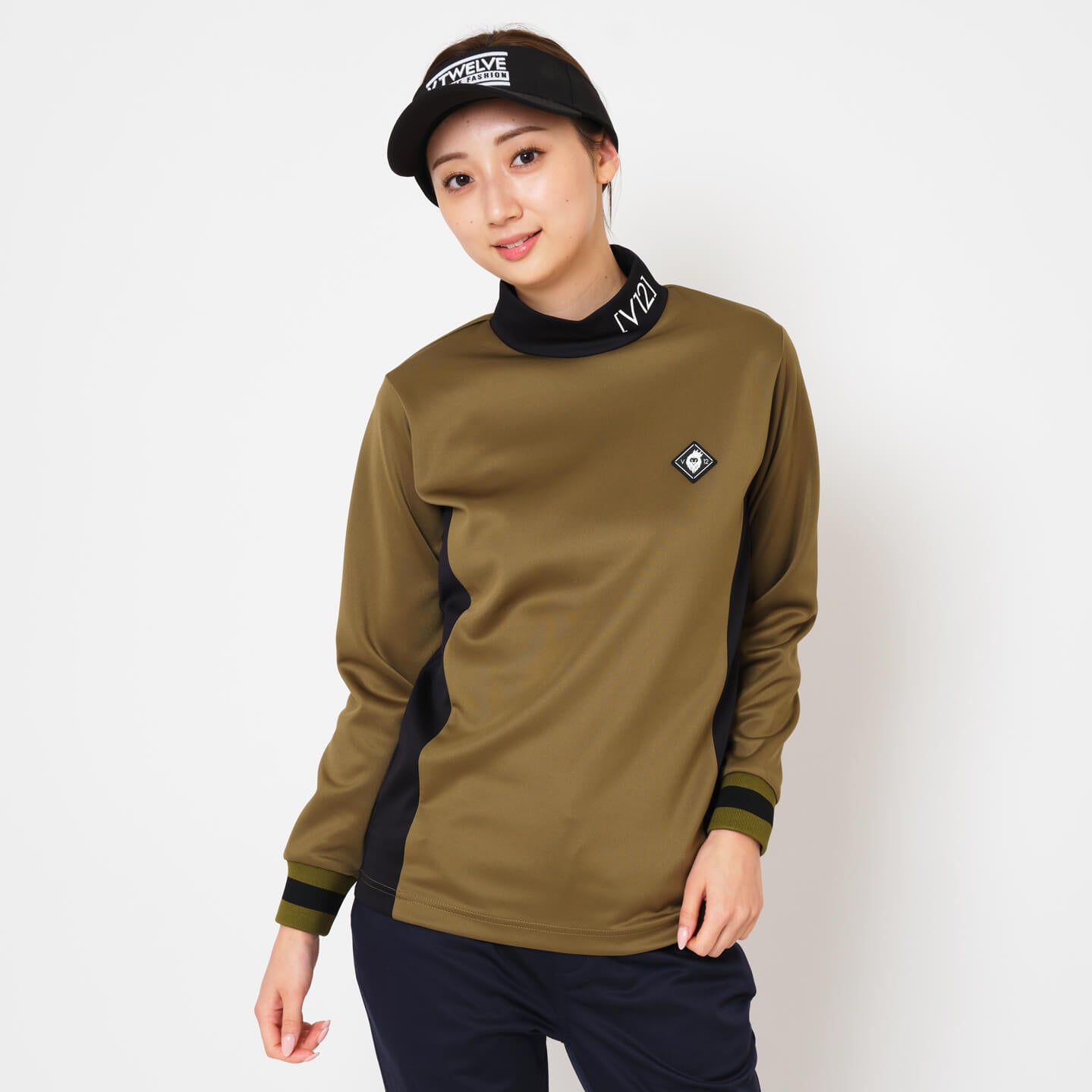 V12] ゴルフ レディース 長袖 モックネック RIB MOCK | 【公式通販】