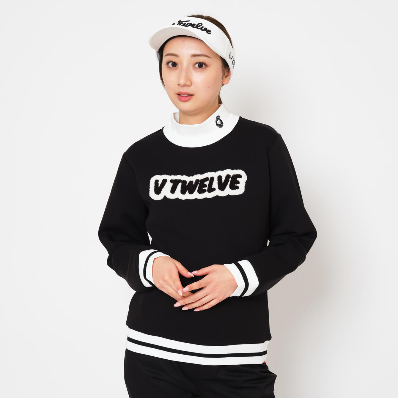 V12] ゴルフ レディース スウェット FLUFFY CREW | 【公式通販】