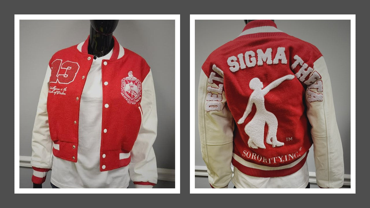 Delta Sigma Theta Varsity Jacket – Valley Greek