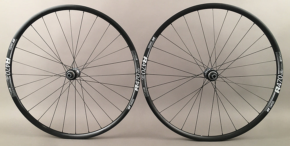 DT Swiss R470 Road Disc Gravel Wheelset Shimano Ultegra Hubs 8-11