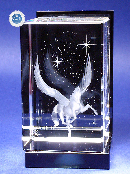 XWCFC012 3Dクリスタル ペガサス 写真版の商品ご注文ページ