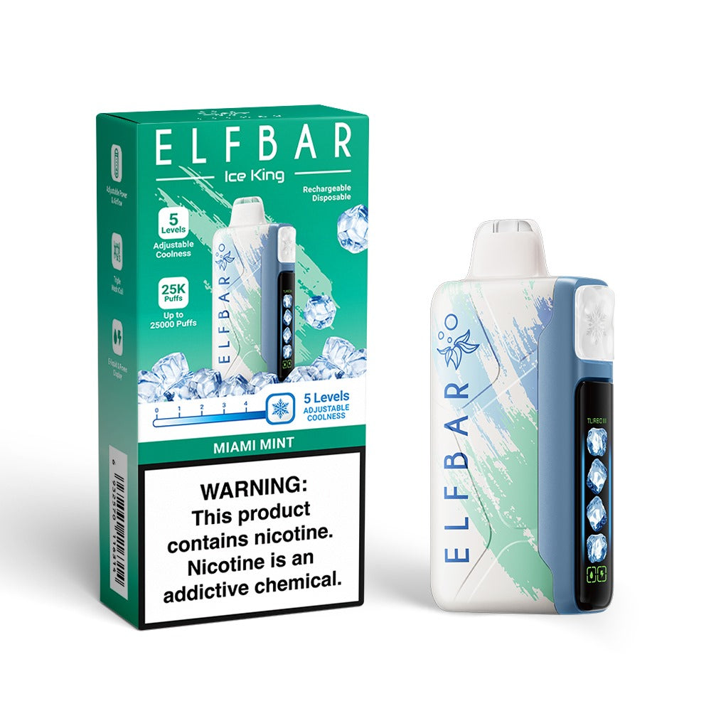 Elfbar Ice King 25000 Puff Disposable Vape 5% – VolcanoVapes