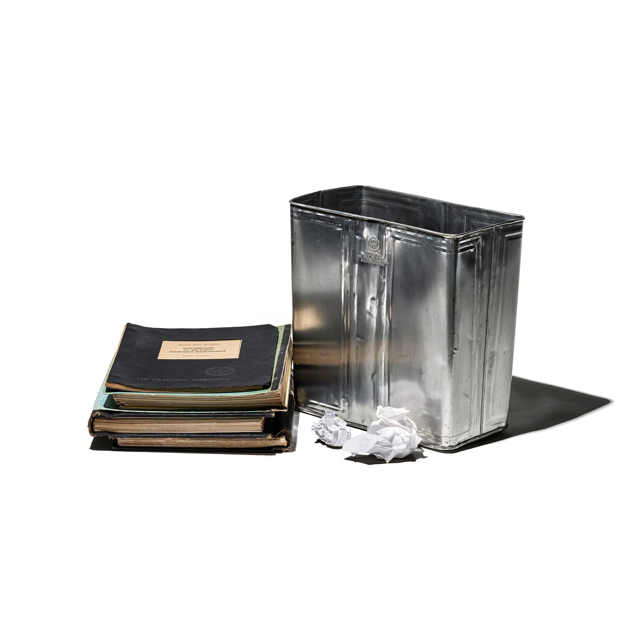 RECYCLE STEEL TRASH CAN / Rectangle – PUEBCO ONLINE STORE