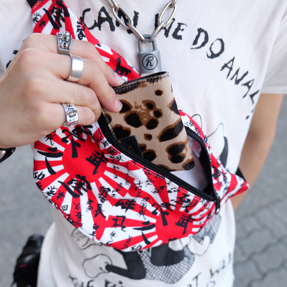 NEON(ネオン) / 旭日旗 x 漢字柄ウエストポーチ