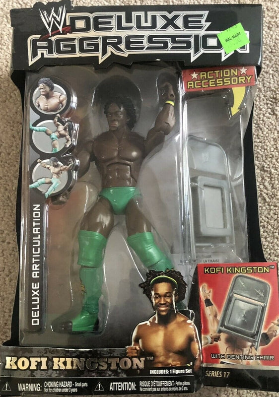 WWE Jakks Pacific Deluxe Aggression 17 Kofi Kingston – PW Catalog