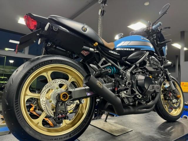 Z900RS ゲイルスピード ホイール取付け（ライコランド 伊勢崎店の作業