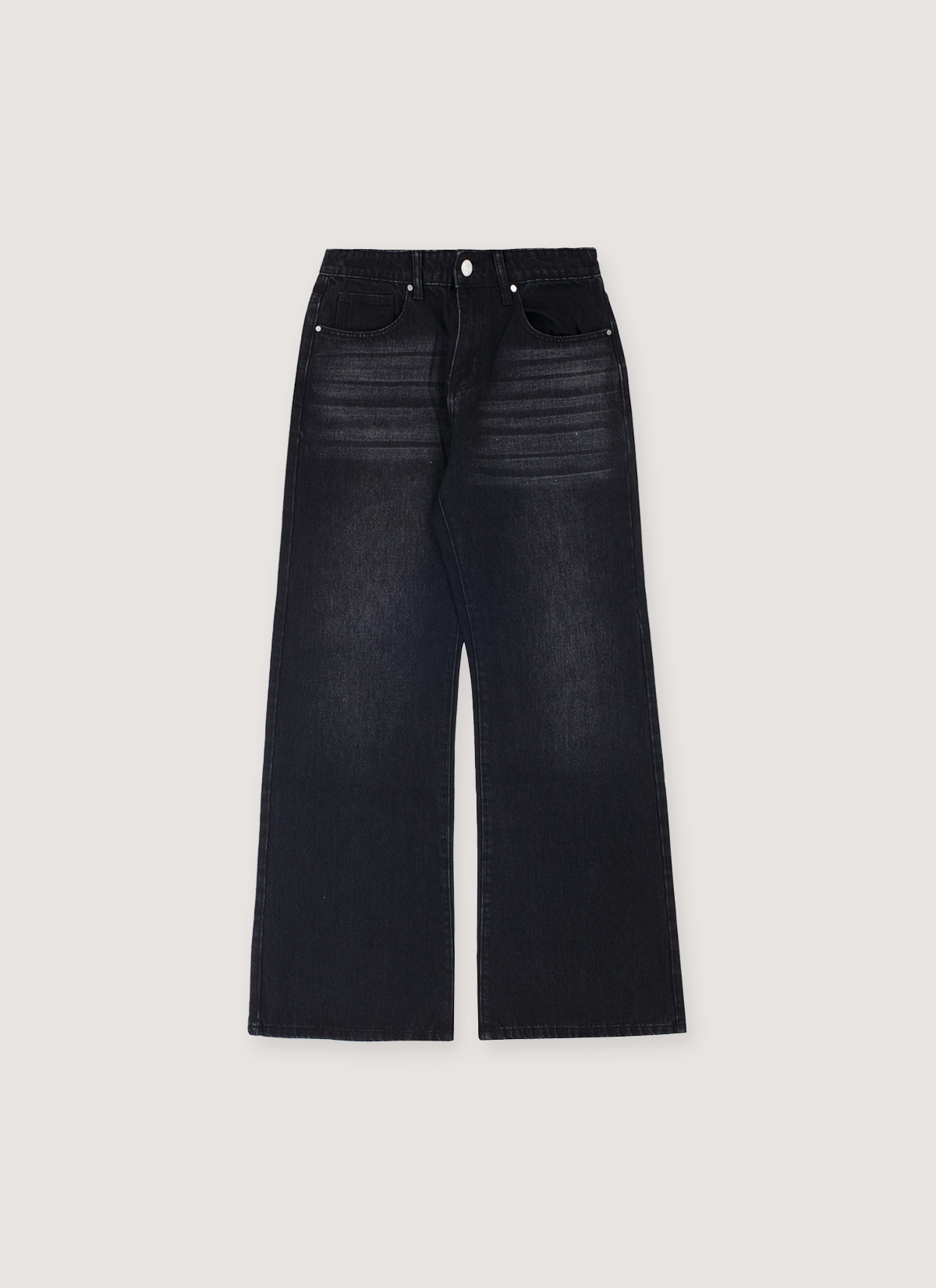 Basketcase Gallery LAX Flair Denim Black – PIECES
