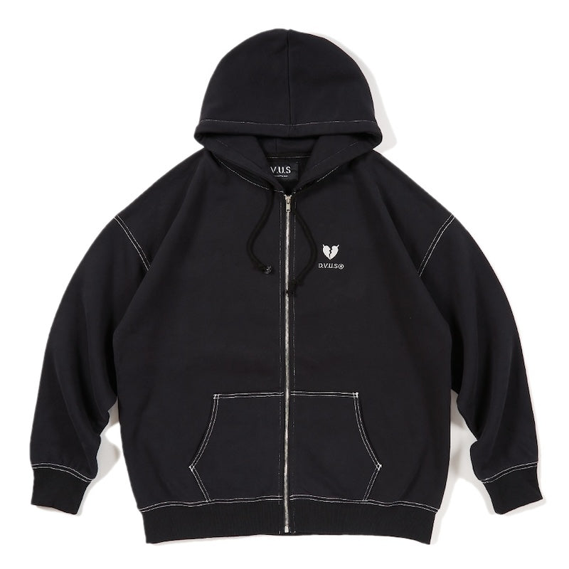 Deviluse ジップパーカー 