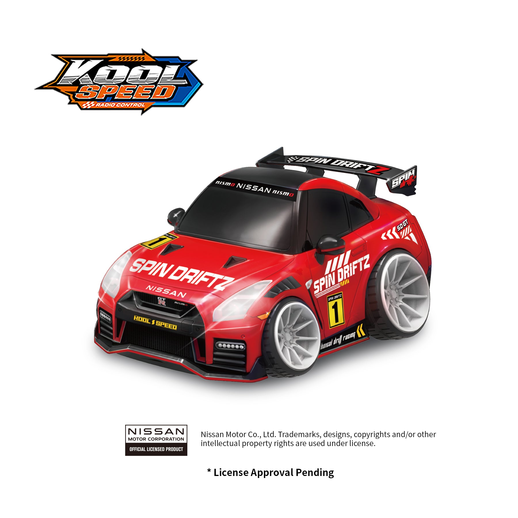 2.4GHz R/C Spin Driftz Nissan GT-R Nismo with Light – P&C Toys