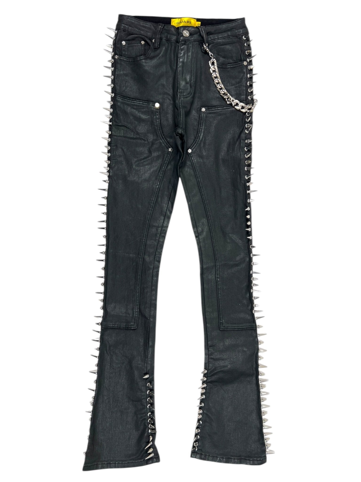 Guapi Obsidian Black Spikes Denim - Probus