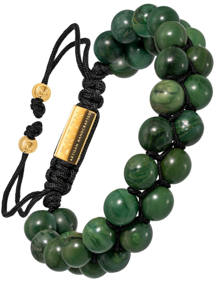 Jade Beaded Bracelet for Men – RTZN Moroccan Style