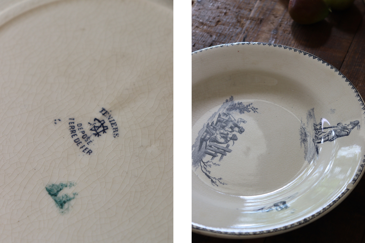 U27-8 フランスBrocante クレイユ エ モントロー Creil et Montereau