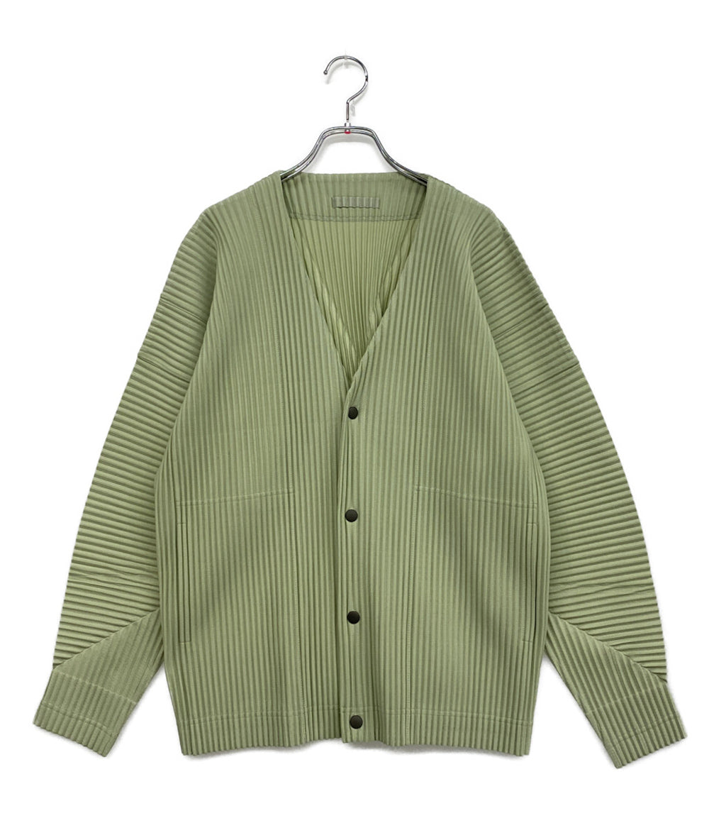 HOMME PLISSE ISSEY MIYAKE カーディガン Vネック HP53JL101