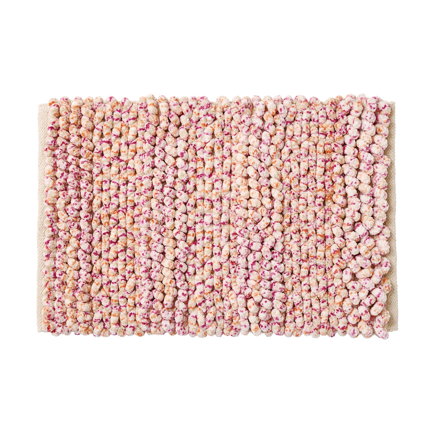 SALE 50％オフ】ハータ バスマット マイクロシェニール ピンク