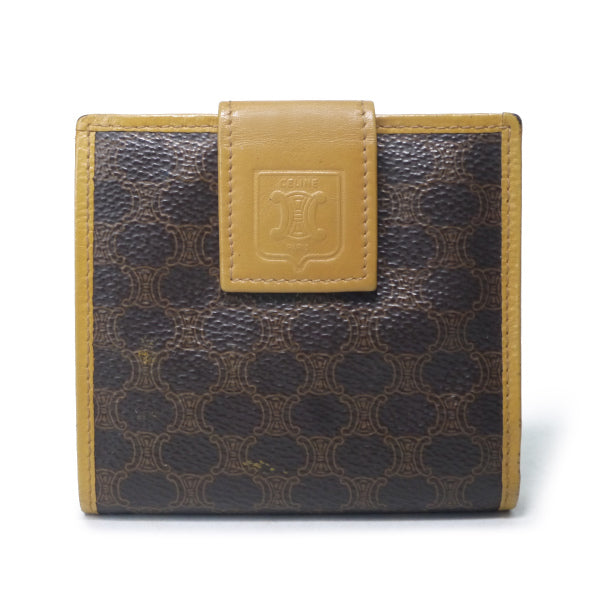 OLD CELINE マカダム柄ミニ折財布（茶） – Vintage Shop Rococo