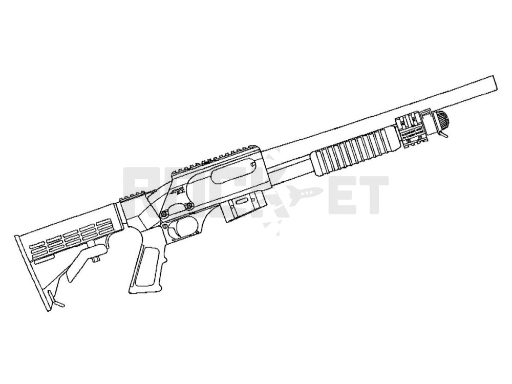 マルゼン】CA870 タクティカルII （2次ロット/2024年4月2日発売