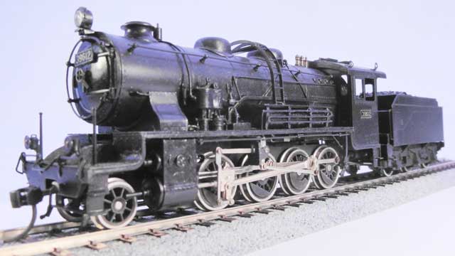 珊瑚模型店 HO】9600形 蒸気機関車（金属製）の紹介 全体詳細、分解