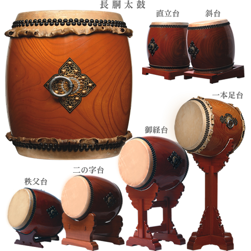 長胴太鼓｜太鼓正