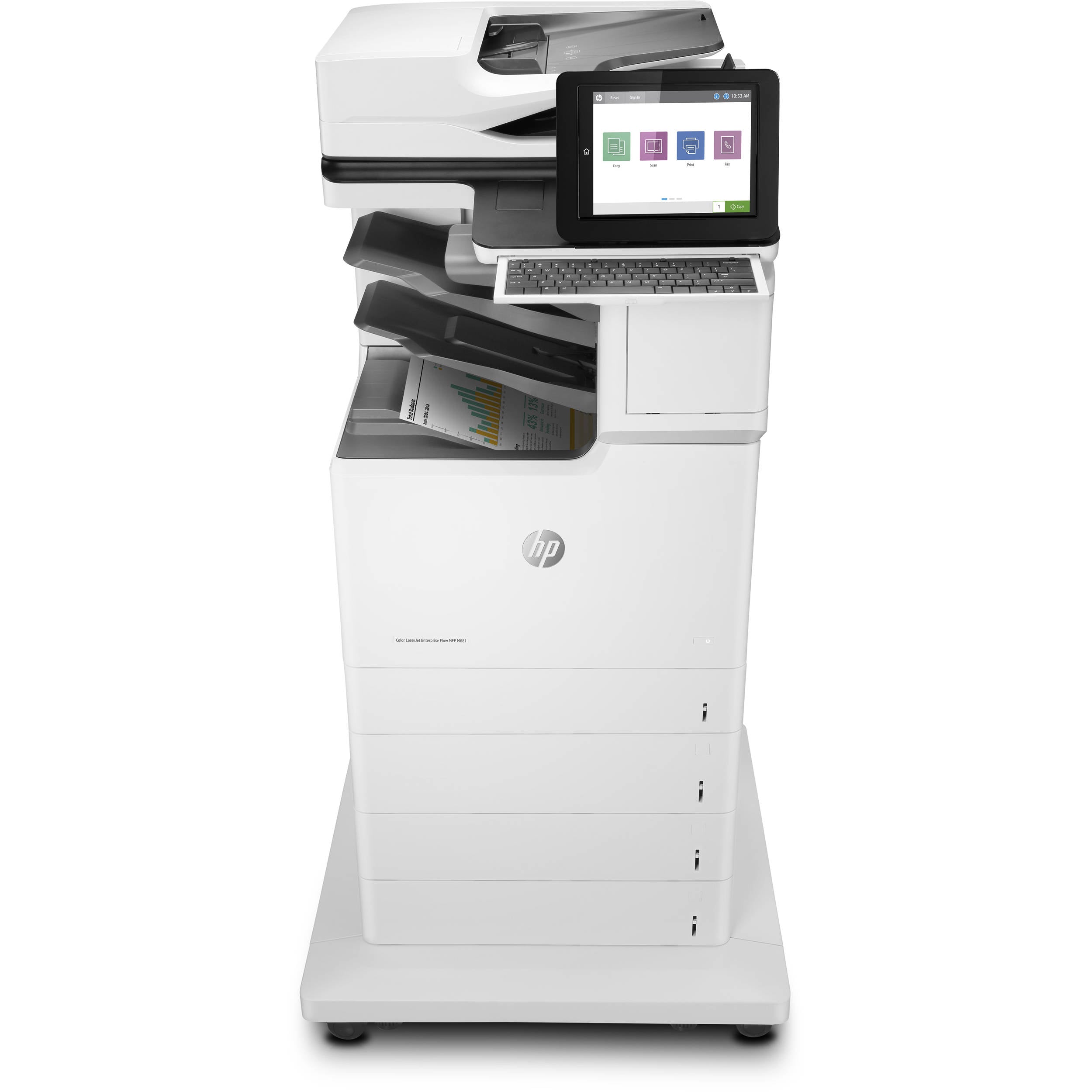 HP Color LaserJet Enterprise Flow M681z All-In-One New Open Box