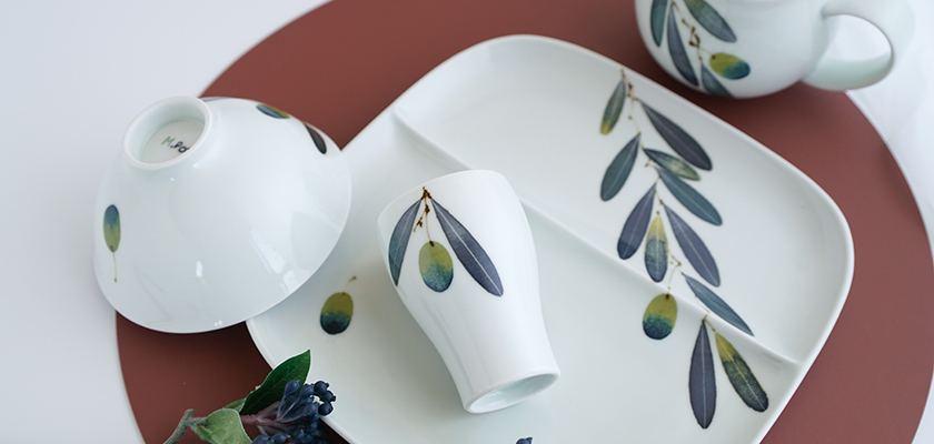 波佐見焼】陶房青 染付の器