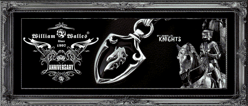 ウィリアムウォレス）william walles ブレスレット（スカルレイヤード