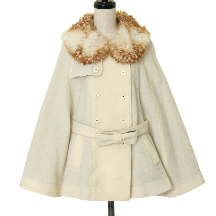 Emily Temple cute / バンビForestモヘアケープ コート Bambi Forest