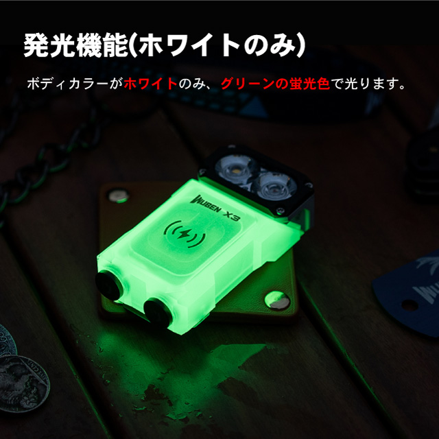 X3|製品情報｜LEDのフラッシュライト,懐中電灯,自転車ライト販売はWUBEN