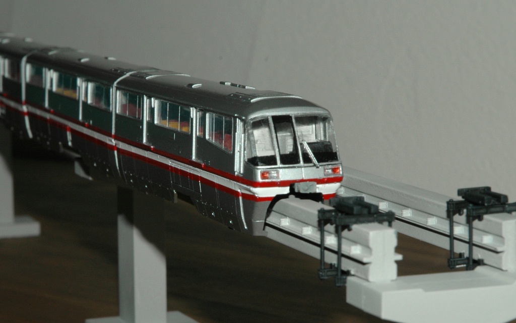 名鉄犬山遊園風モノレール（ディスﾌﾟﾚイモデル）