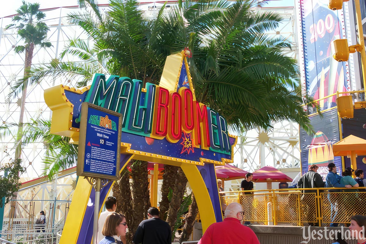 Yesterland: Maliboomer at Paradise Pier