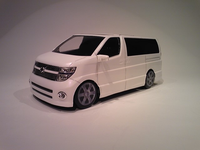 E51 ELGRAND of 1/10 Minivan Model