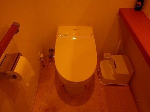 TCF-907A】（TOTO：一体形取替機能部）トイレ交換・取替工事例