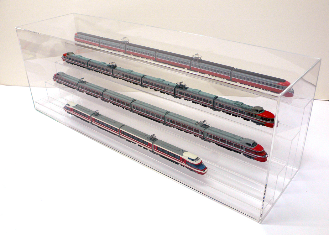 N／TOMIX店頭展示ケース／特約店用非売品／台座付きver.／1台 N