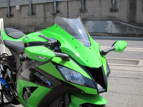 ZX-10R 11-15 エアロスクリーン--