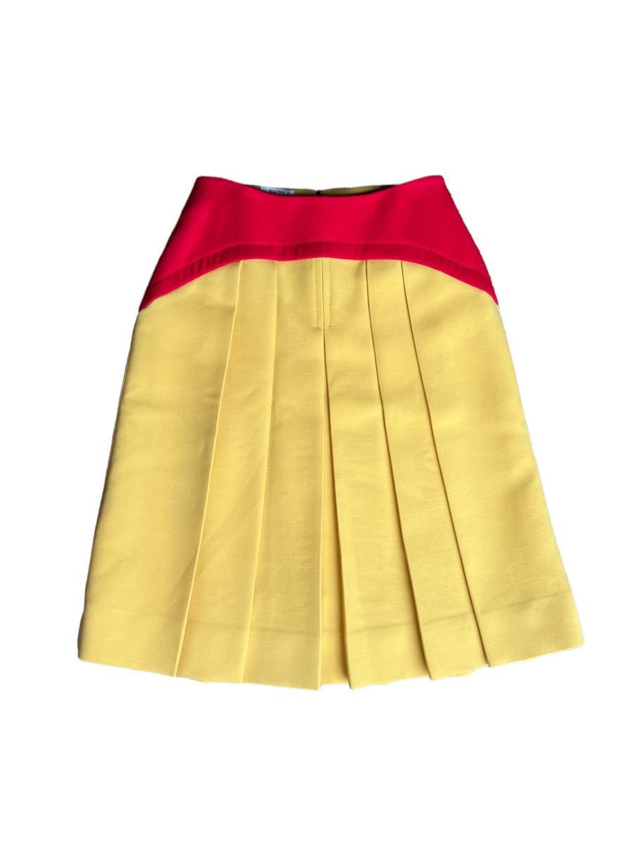 Miu Miu Spring 2014 Pleated Skirt – Allison's Archive