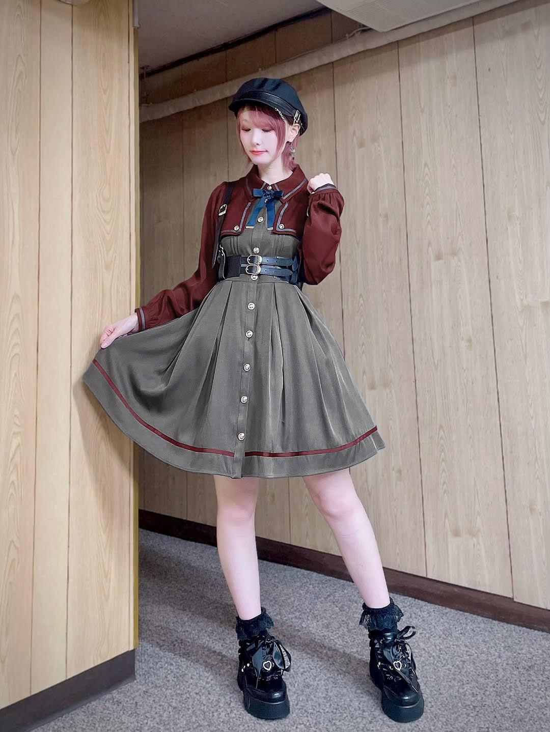 Brave Heart レイヤード長袖ワンピース – Amavel（アマベル）公式サイト