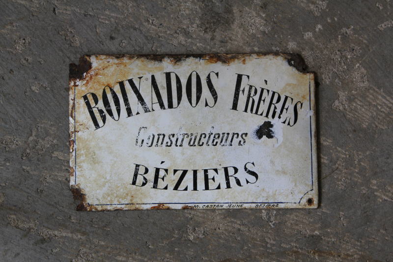 Teaフランス アンティーク ホーロー サイン プレート 看板 禁煙 美品