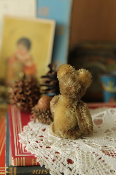 アンティーク ドイツ シュコ 小さい ねこ schuco 猫 ヴィンテージ