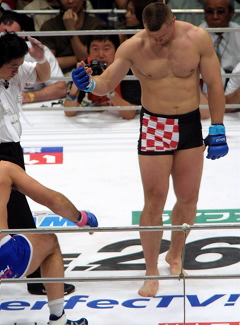 PRIDE.26 ミルコ・クロコップ写真ほぼB4大判写真③ PRIDE.26 ミルコ