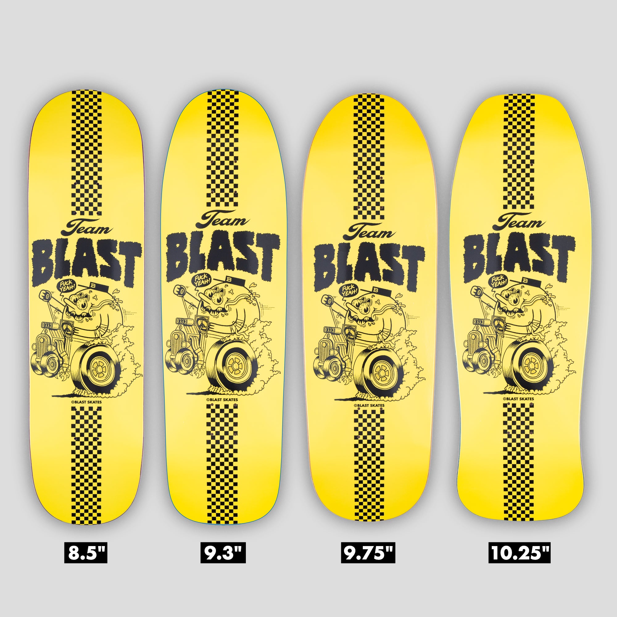 Blast Skates TEAM BLAST DECK