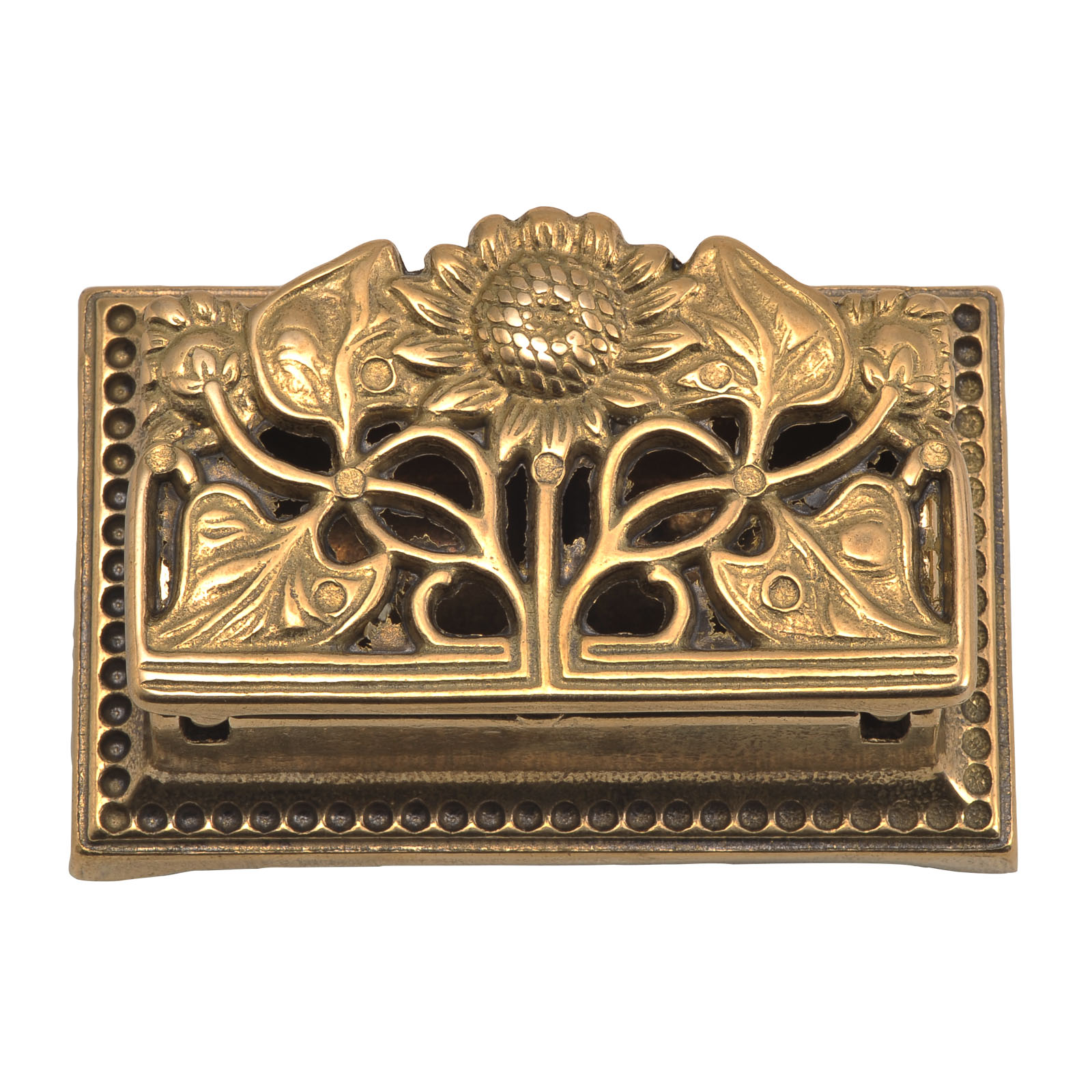 在庫限り】 GORIKIISLAND 切手ケース ヒマワリ≫切手 キー