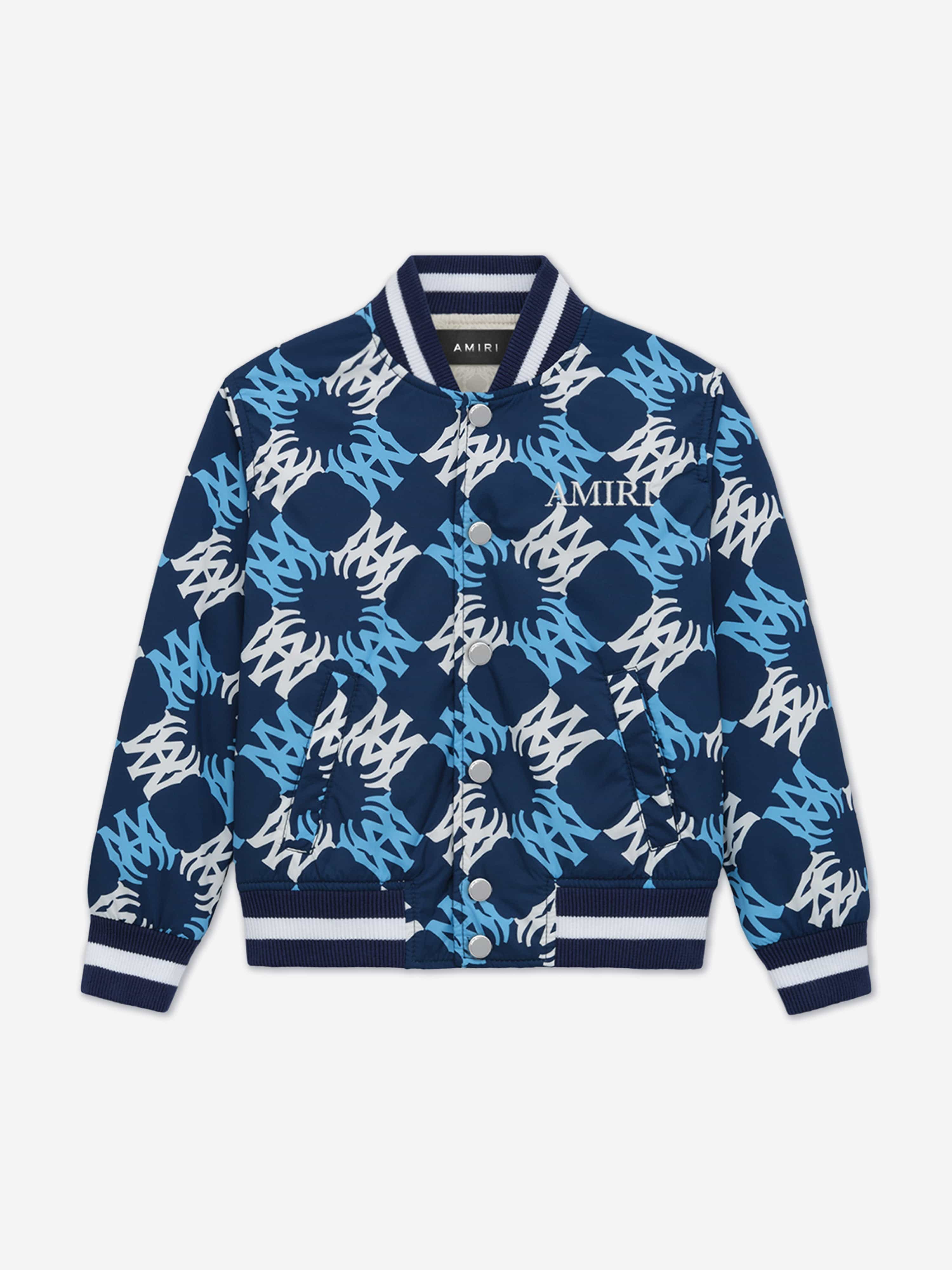 Amiri Kids MA Quad Bomber Jacket in Navy | Childsplay Clothing
