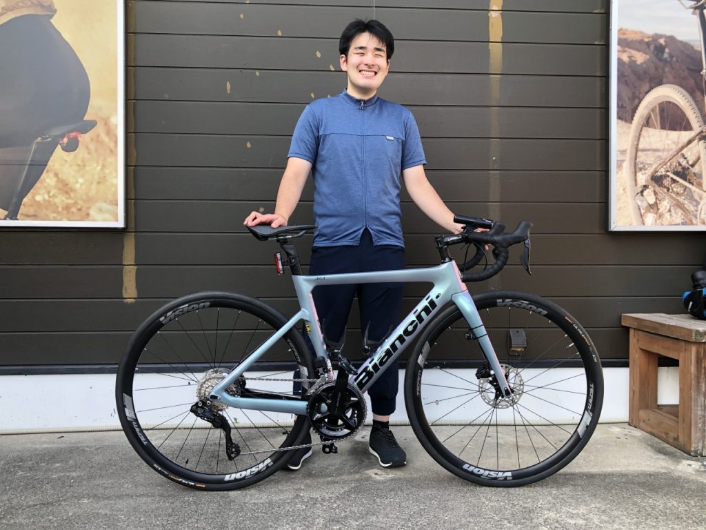 Bianchi ARIA 105 Di2 納車…from Rさま！ | Climb cycle sports