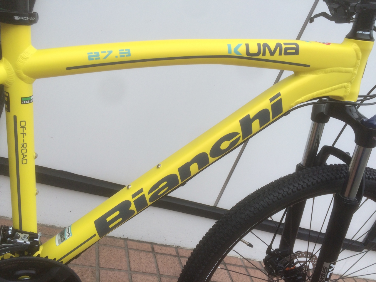 Bianchi MTB KUMA27.3 展示中！ | Climb cycle sports