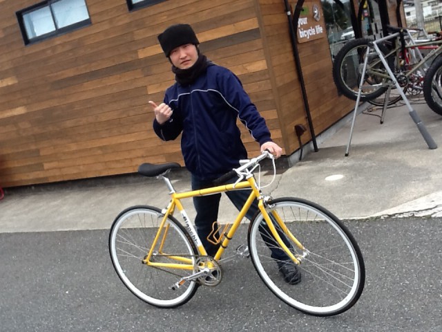 Bianchi Pista flat 納車…from Rさま！ | Climb cycle sports