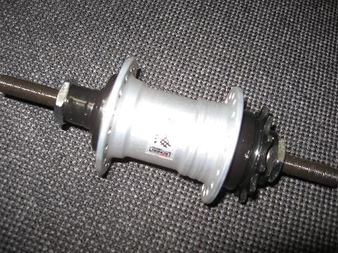 BMX FLATLAND チタンシャフト 南海 フリーコースター 3/8 26 TECHNO