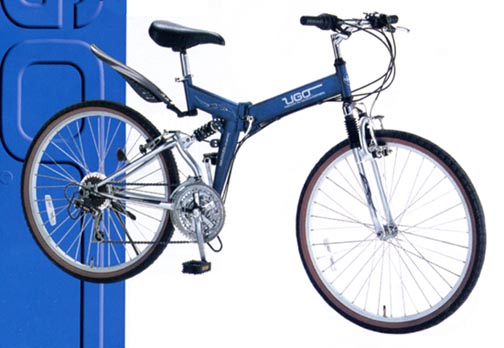 折りたたみ式 マウンテンバイク MTB UGO 片山右京モデル 折りたたみ式