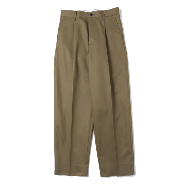 COTTON 1TUCK TROUSERS (213-60502) | UNIVERSAL PRODUCTS / パンツ