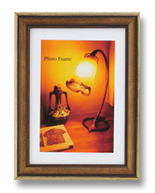 ガラス付き 未使用 エス アンド エフ S&F 高級輸入額縁 半切