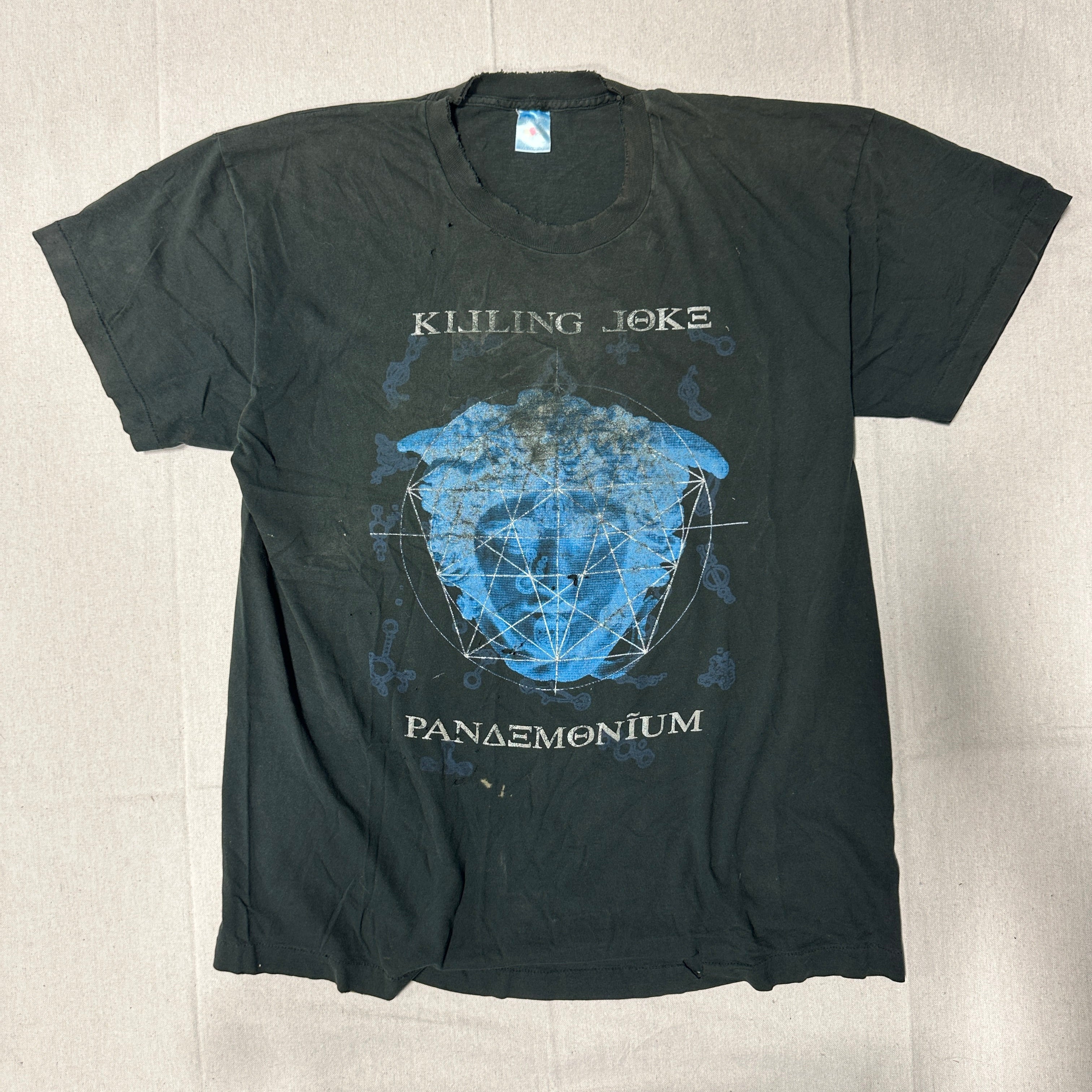 Vintage Killing Joke Pandemonium Tour Graphic T-Shirt Size XL